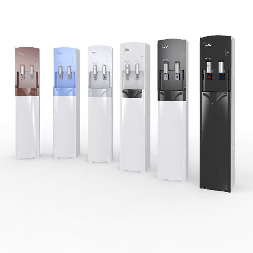 POU water coolers with optional inline filter system