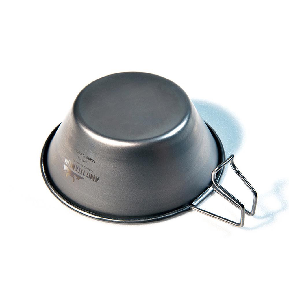 Titanium Camping Sierra Cup 370ml Outdoor Cookware Backpacking Hiking Picnic Trekking Solo Camping G