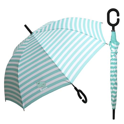 Raon 62nd Umbrella (Stripe) | umbrella, long umbrella, Character umbrella, A cute umbrella, A male umbrella, A female umbrella