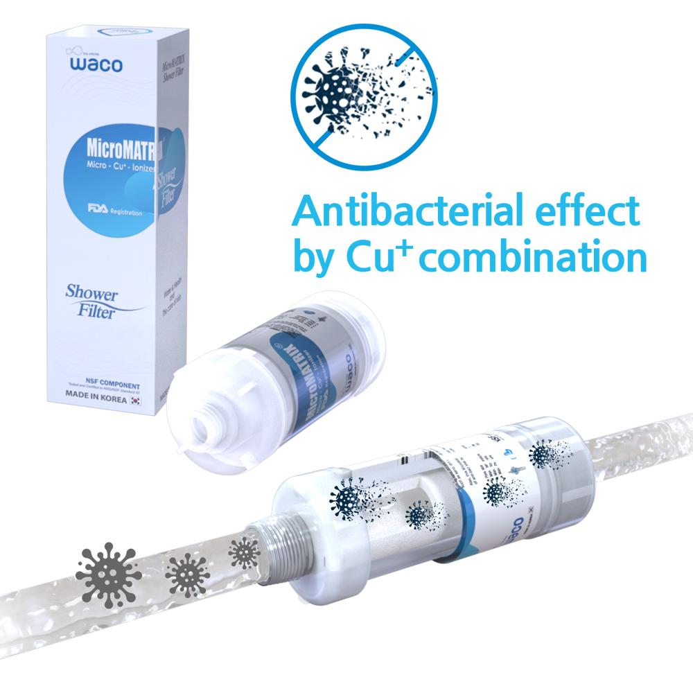 Water Filters for bathroom MicroMATRIX Shower Filter