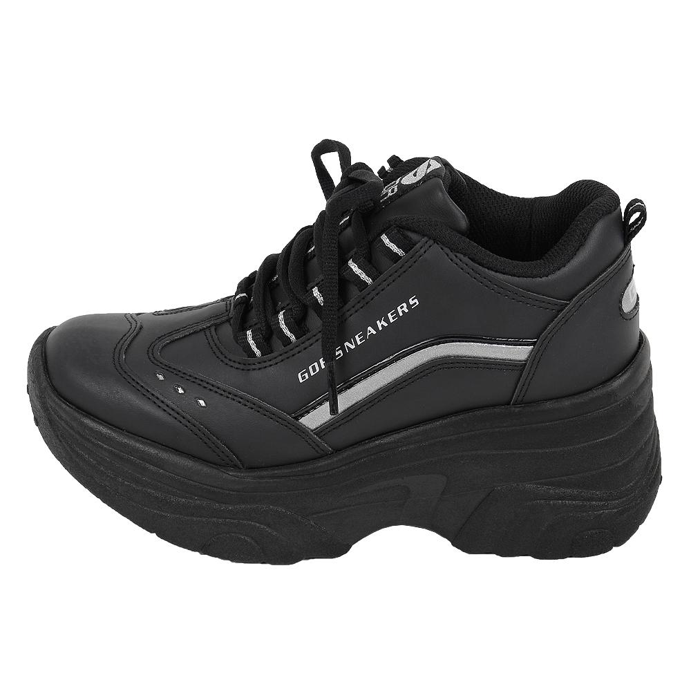 Cheerleader Platform Sneakers , K-fashion , Casual Style for Women