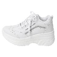 Cheerleader Platform Sneakers , K-fashion , Casual Style for Women